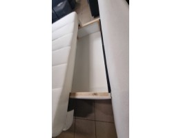 Straight folding sofa